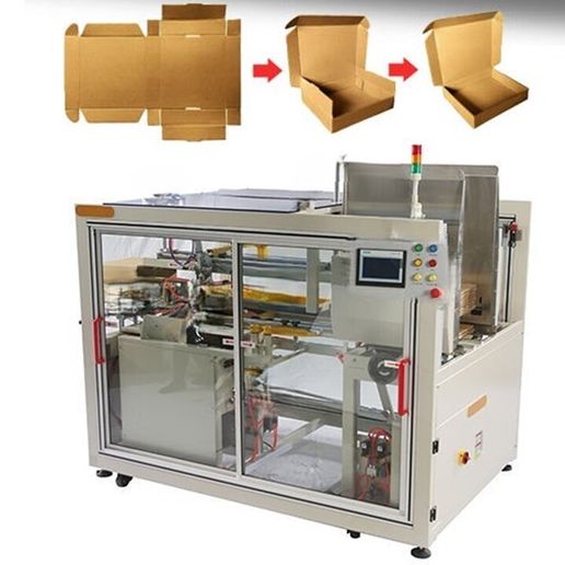 📦 3D CAD Model – Automatic Carton Box Folding & Forming Machine・ 3D ...