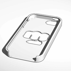 iphone_5_pewdiepie_case.png Бесплатный STL файл iPhone 5/5s Case with Pewdiepie Logo・Дизайн 3D принтера для загрузки