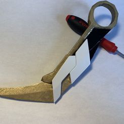 IMG_7922.jpg Free STL file Valorant Prime Karambit・3D printer model to download