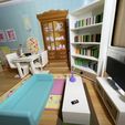 IMG_3625.jpg 🛋️ Ultimate Living Room Complete Furniture Set for 15cm Barbies