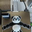 Flexi Factory Bambu Lab Print-in-Place Panda and Stand