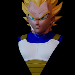 vegeta-1.png Fichier STL Végéta・Objet imprimable en 3D à télécharger