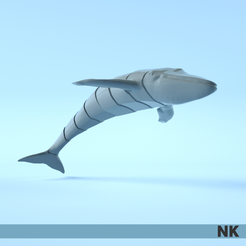 02.png STL file ARTICULATE WHALE・3D printer model to download, NontasK
