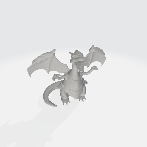 STL file Pokemon Firecracker Charizard Knight Figurine 🐉 ・3D print ...