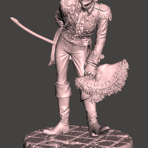 Inspired by The Adventures of Baron Munchausen "The Baron" v1 - 3D model önizlemesi