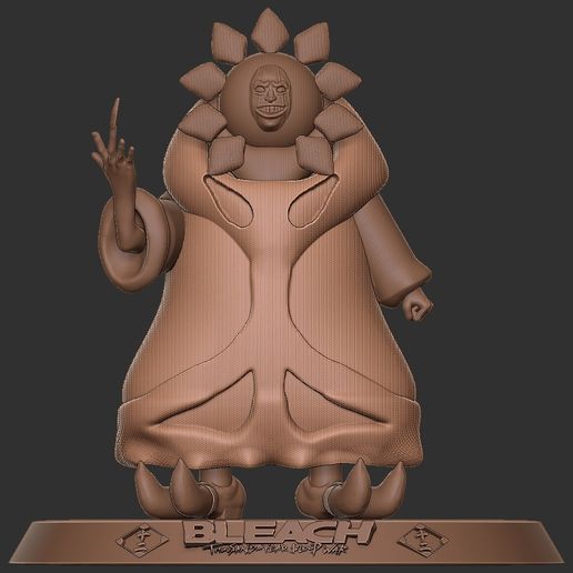 💬 Bleach -mayuri kurotsuchi・Arquivo STL para ・Cults