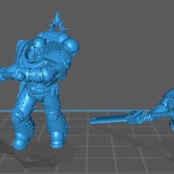 seth assembled.jpg STL-Datei skin ripper leader prime kostenlos・3D-Druck-Modell zum herunterladen