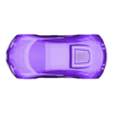 Body.stl Bugatti Veyron 1:43 Lowpoly