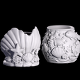 tbrender002.png Ocean Life Succulent Planters Set