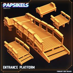 720X720-entrance-platform.jpg 3D file ENTRANCE PLATFORM・3D printer design to download