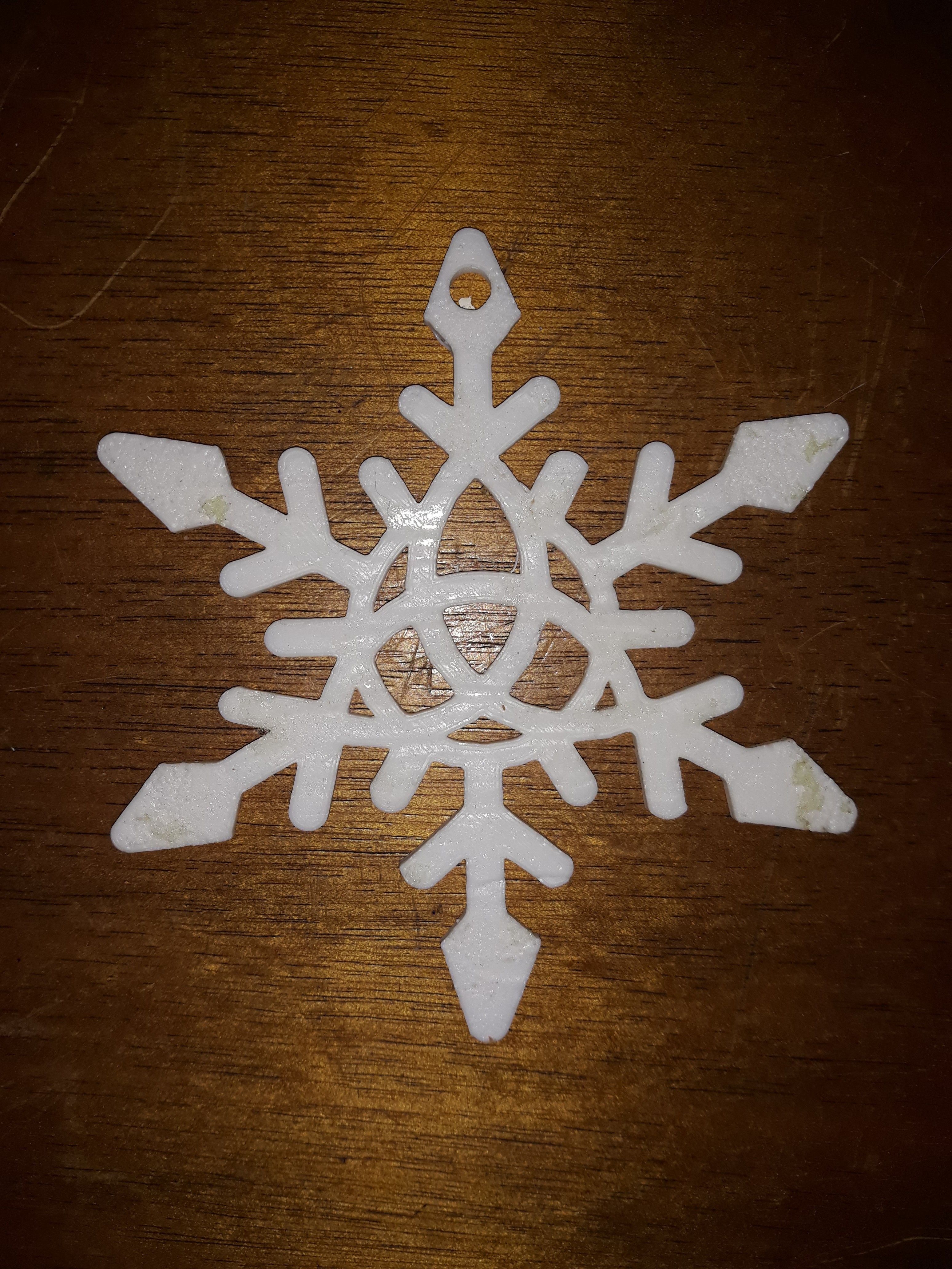20181219_173402.jpg STL file Celtic Snowflake・Template to download and 3D print, M3DPrint