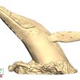Humpback-Whale-Head-off-the-Water-8.jpg Humpback Whale Head off the Water 3D printable model