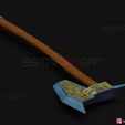 001c.jpg Dwarven Axe - The Witcher Weapon Cosplay