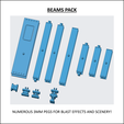 Beam-Parts1.png Transformer Display System Beam Pack
