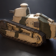 T-07.png Renault FT-17 - WW1 French Light Tank 3D model
