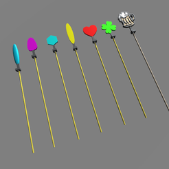 Mixik-2mm.png Fishing Float 2mm / stick  / Floating Lure ! color by layers