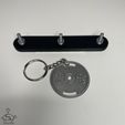 Disc-Weight-Keychains-Shurdle3D-1.jpg Disc Weight Keychain & Rack