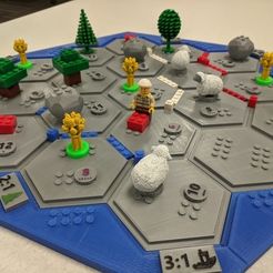 container_lego-style-settlers-of-catan-3d-printing-353549.jpg Free STL file Lego-style Settlers of Catan・3D print object to download