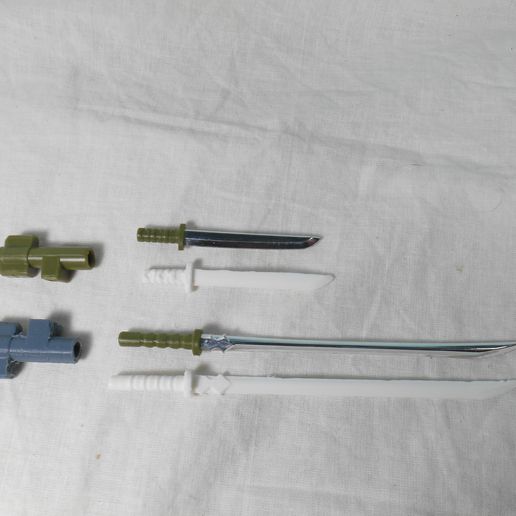 Transformers Bludgeon "Blood the Dark Warrior" Swords 3D model