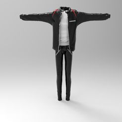untitled.420.jpg Download file Full Set outfit- Jacket- Shirt- Pant • 3D printing template, theworldentertainment
