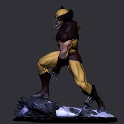 cults7.jpg Бесплатный STL файл Wolverine Brown・3D-печать объекта для загрузки