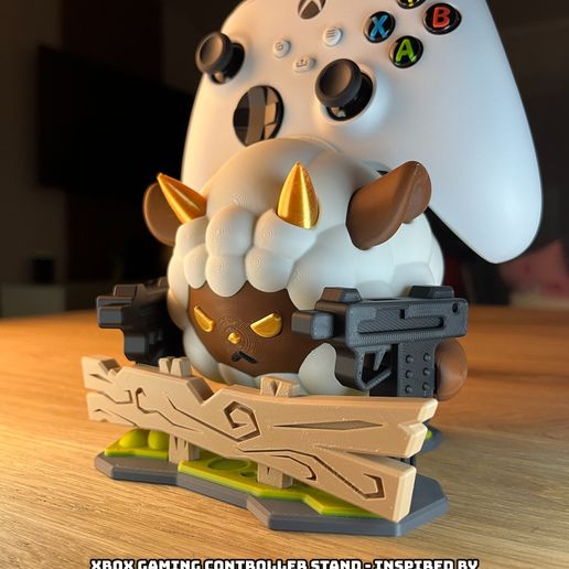 PhotoRoom_20240208_184437.jpeg xBox Controller Stand - inspired by the Game Palworld