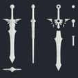 04.jpg Heroes of the Storm Hots Diablo Tyrael base skin El Druin sword. Video game, props, cosplay
