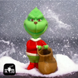 Pic-2024-04-11T123306.777.png THE GRINCH MINI FIGURINE - NO SUPPORTS