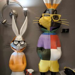 Bugs bunny urban vibes Fan art (multiparts/3mf)