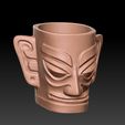 Sanxingdui-pen-holder.jpg Portaplumas Sanxingdui