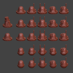 Ironkin-Gallery-4_Update-1.png STL file Ironkin Heads・3D print object to download