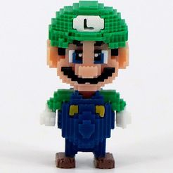 Luigi-2.jpg 3D LUIGI PIXEL