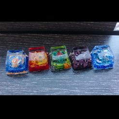 2.jpg STL file resin keycap pokemon・3D print object to download
