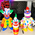 CGImages6.png Killer Klowns Jumbo MultiColor Flexi Print-In-Place + figure