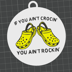 Free STL file Indalo pin crocs Almeria 🧷・3D printable design to  download・Cults