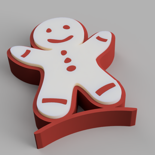 1.png STL-Datei Gingerbreadman herunterladen • 3D-druckbares Objekt, roshugo