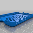 Raspberry_Pi_4_30mm_Fan_Case_BOTTOM.png Бесплатный STL файл RaspBerry Pi 4 Case with Ender 3 rail mount・Модель 3D-принтера для скачивания
