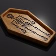 Coffin-Tray-©.jpg Halloween Trays Pack 2 - CNC Files for Wood