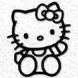 Screenshot_20230815_123443_Mercari.jpg Hello Kitty wall art Hello kitty wall decor 2d fanart