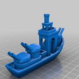 b5c6f9cf-dd6a-4eec-bd18-98f7cf531ac3.png Battle Ship Benchy with rotating turret