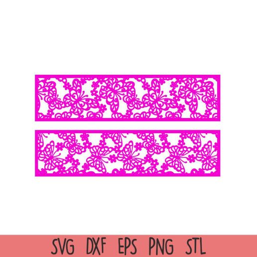 floral lace pattern svg