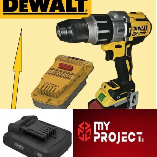 IMG_9887.jpg MyProject Battery to DEWALT XR18/20
