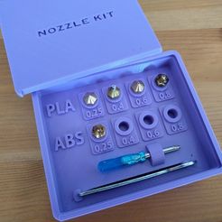 nozzle_kit.jpg Бесплатный 3D файл Комплект сопел Ultimaker・3D-печатный дизайн для скачивания