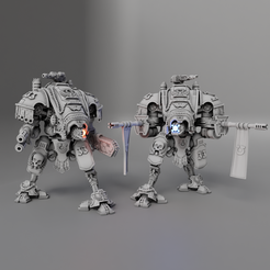 Screenshot_2.png 3D-Datei Ultra Fancy Combat Walker Slim Boi・Design für 3D-Drucker zum herunterladen