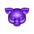 PIG_head_stl.stl cute flexi Pig (free)