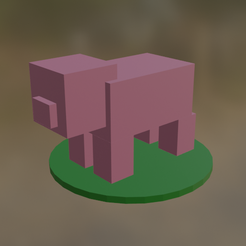 pigPic2.png Datei STL Minecraft Pig herunterladen • Design für 3D-Drucker, dyaa-abou