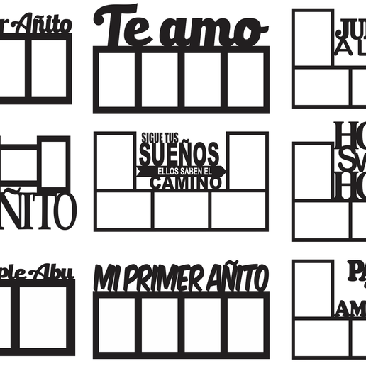 2020-04-29-7.png Vectors Laser Cutting - 80 Frames With Frames Assorted