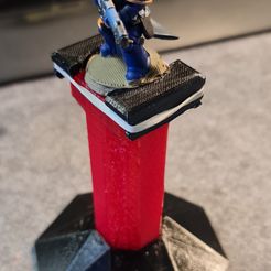 Figurines de jeux de table Wargames Support pour base de peinture