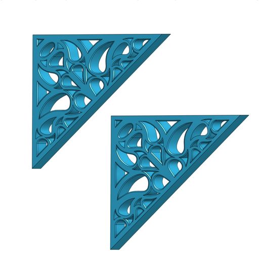 🟪 GOTHIC SQUARE BRACKETS FOR ELEGANT SHELVINGS・ 3MF File for 3D ...