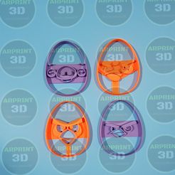 20190326_092838.jpg STL file Easter cookies cutters angry birds / Easter cookies cutters angry birds・3D printable design to download